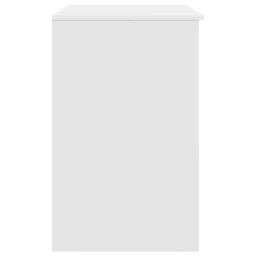 Berkfield Home Desk White 86x49x76 cm Engineered Wood - Size: 86 x 49 x 76 cm - thumbnail 7
