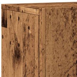 Berkfield Home TV Cabinets Wall-mounted 2 pcs Old Wood 80x30x41 cm in Brown - Size: 80 x 30 x 41 cm - thumbnail 8