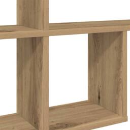 Berkfield Home Wall Shelf Artisan Oak 100x18x53 cm Engineered Wood in Brown - Size: 100 x 18 x 53 cm - thumbnail 7