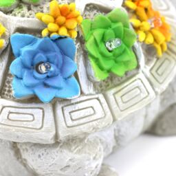ILFD Group Ltd Solar Turtle Garden Ornament in Grey - Size: 12 Pack - thumbnail 6