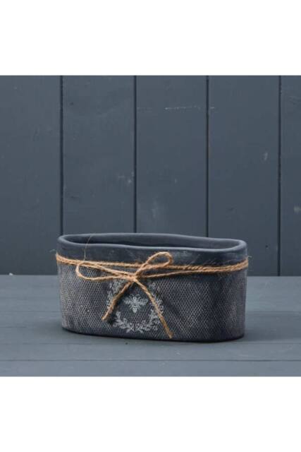 KDMD Ceramic Rustic Black Indoor Planter 10cm - image 1