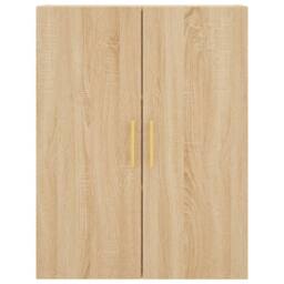 Berkfield Home Wall Mounted Cabinet Sonoma Oak 69.5x34x90 cm in Light Brown - thumbnail 7