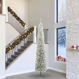 Berkfield Home Artificial Christmas Tree with 300 LEDs with Stand Green 300 cm - thumbnail 1