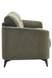 More4Homes Solna 3 Seater Scandi Style Fabric Living Room Sofa in Green - thumbnail 4