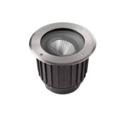 Netlighting Gea Cob LED Outdoor Recessed Floor Light IP67 in Grey - thumbnail 1