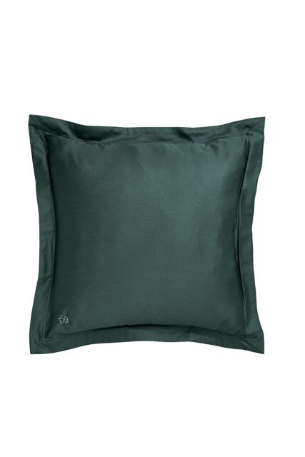 Ted Baker 'TB Plain Dye' Cotton Sateen Square Oxford Pillowcase in Dark Green - image 1