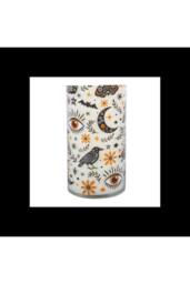 KDMD Toasted Pumpkin Folk Print Glass Tube Scented Candle - thumbnail 4