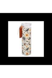 KDMD Toasted Pumpkin Folk Print Glass Tube Scented Candle - thumbnail 3