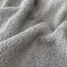 Allure Bath Fashions Marlborough Bamboo Face Cloths - Pack of 2 Super Soft, Absorbent & Hypo-Allergenic Flannel Towels in Silver - thumbnail 2