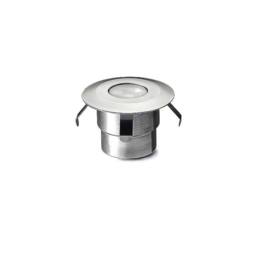 Netlighting Gea Outdoor LED Uplight Recessed Signaling An 48lm 4000K IP67 in Grey - thumbnail 1