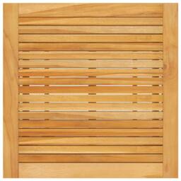 Berkfield Home Garden Bar Table 70x70x104 cm Solid Acacia Wood in Brown - Size: 70 x 70 x 104 cm - thumbnail 4