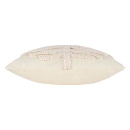 Furn Dakkota 100% Cotton Tufted Cushion in Natural - Size: 45 cm x 45 cm - thumbnail 3