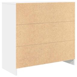 Berkfield Home Sideboard with Drawer White 80x34x76 cm Engineered Wood - Size: 80 x 34 x 76 cm - thumbnail 8