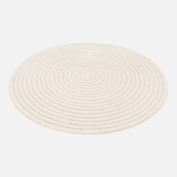 sweeek 160cm Interior Rug With Raised Circles In Cream - Size: 100 cm x 160 cm - thumbnail 3