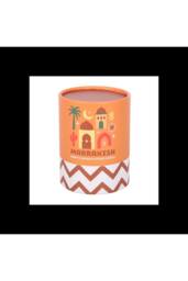 KDMD Marrakesh Amber & Saffron Scented Candle in Orange - thumbnail 4