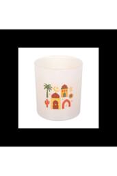 KDMD Marrakesh Amber & Saffron Scented Candle in Orange - thumbnail 3