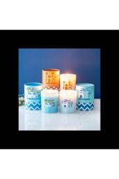 KDMD Marrakesh Amber & Saffron Scented Candle in Orange - thumbnail 5