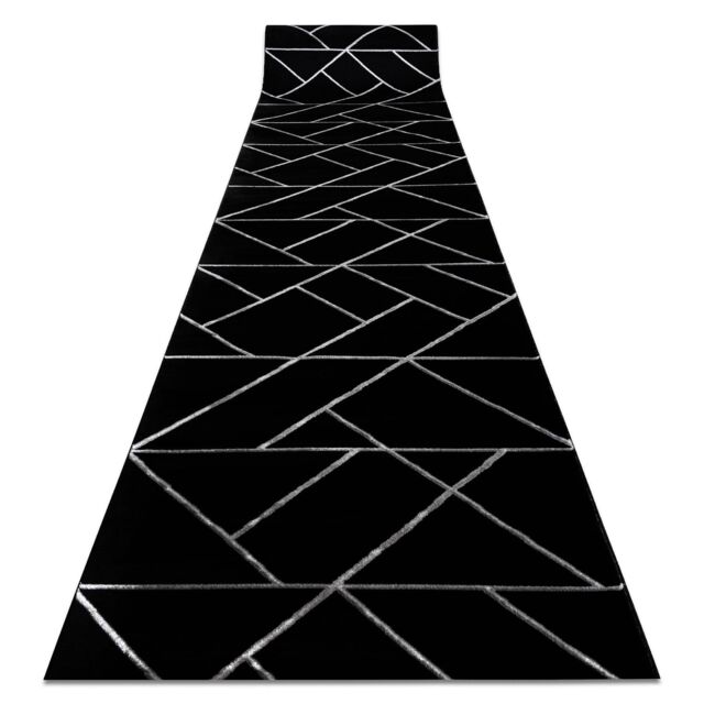 RugsX Exclusive Emerald Runner in Black - Size: 100 cm x 120 cm - image 1