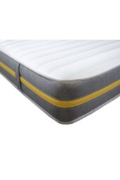 Starlight Beds Lunar Luxe Hybrid Mattress Soft Feel Memory Foam & Spring Support in White - Size: Small Double - thumbnail 1