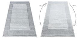 RugsX Allure Rug in Grey - Size: 80 cm x 150 cm - thumbnail 4
