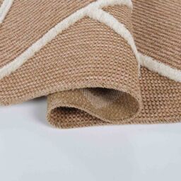 Desire Rugs Harper Prism Pattern Water Resistant Indoor Area Rugs Cream 60x220 cm - Size: 160 cm x 230 cm - thumbnail 3