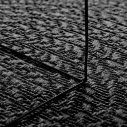Berkfield Home Rug ZIZUR Anthracite 160x230 cm Jute Look Indoor & Outdoor in Black - Size: Medium - thumbnail 4