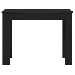 Berkfield Home Desk Black 100x45x75 cm Engineered Wood - Size: 100 x 45 x 75 cm - thumbnail 4