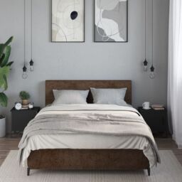 Berkfield Home Bedside Cabinets 2 pcs Black 40x30x40 cm Engineered Wood - Size: 40 x 30 x 40 cm - thumbnail 3
