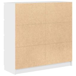 Berkfield Home Sideboard White 100x35x99 cm Engineered Wood - Size: 100 x 35 x 99 cm - thumbnail 8