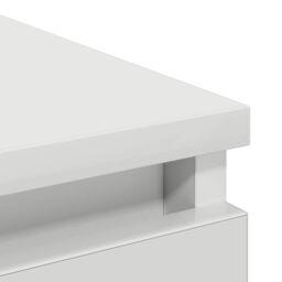 Berkfield Home Sideboard White 100x35x99 cm Engineered Wood - Size: 100 x 35 x 99 cm - thumbnail 9