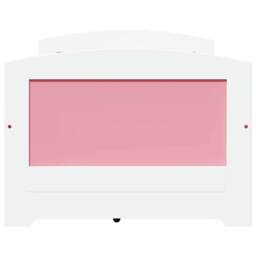 Berkfield Home Day Bed with 5 Drawers without Mattress IRUN White&Pink 90x200 cm in White - thumbnail 7