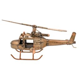 Harvey Makin Ornament - Helicopter in Bronze - thumbnail 4