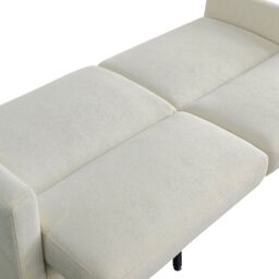 Aspire Vault Sofa Bed with Dual Storage in Natural - Size: 3 Seater - thumbnail 5