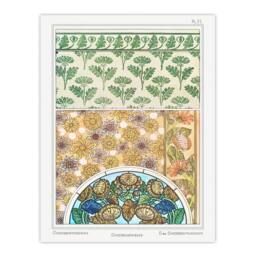 Artery8 Maurice Pillard Verneuil Framed Wall Art Ornamental Chrysanthemum - Size: A4 - thumbnail 3