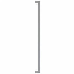 Berkfield Home Cabinet Handles 10 pcs Silver 480 mm Stainless Steel - thumbnail 6