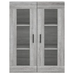 Berkfield Home Highboard Grey Sonoma 69.5x34x180 cm Engineered Wood - thumbnail 6