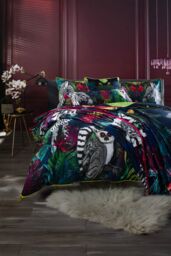 Deyongs Under the Neon Moon Duvet Set, Digitally Printed Cotton - Size: Double - thumbnail 2