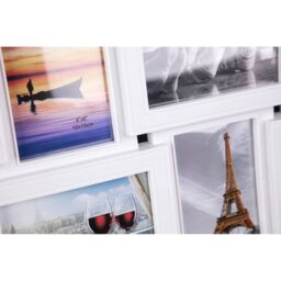 Xample 12 Photo Wall Mounted Picture Frame Multi Modern Photo Frame 10x15cm in White - Size: 10x15 cm - thumbnail 5