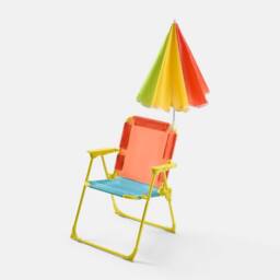 OHS Kids Camping Chair Parasol Set Picnic Outdoor Folding Seat - thumbnail 4