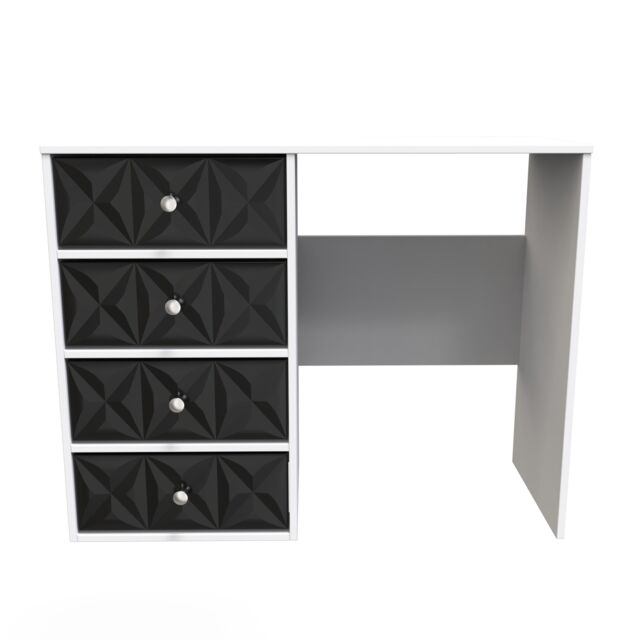Ready Assembled 2 U Toledo 4 Drawer Vanity (Ready Assembled) in True Black - image 1