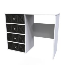 Ready Assembled 2 U Toledo 4 Drawer Vanity (Ready Assembled) in True Black - thumbnail 3