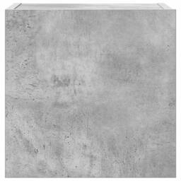 Berkfield Home 4 Piece TV Cabinet Set Concrete Grey Engineered Wood - thumbnail 8