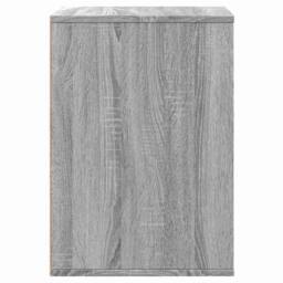 Berkfield Home Corner Chest of Drawers Grey Sonoma 60x41x58 cm Engineered Wood - Size: 60 x 41 x 58 cm - thumbnail 6