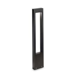 Netlighting Vega 1 Light Outdoor Bollard Black IP44 G9 - thumbnail 1
