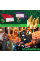 kreativekraft Christmas Cracker Glass Decoration Pack of 6 - Size: 6 Pack - thumbnail 4