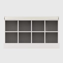 GFW Kempton Shoe Bench in White - thumbnail 4