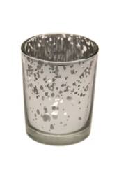 KDMD Silver Speckle Votive 10 Pack Glass - thumbnail 4