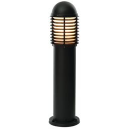 Loops Outdoor IP44 Bollard Light Matt Black 650mm Lamp Post Garden Driveway Patio - thumbnail 1