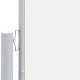 Berkfield Home Retractable Side Awning Cream 117x1200 cm in Beige - thumbnail 3
