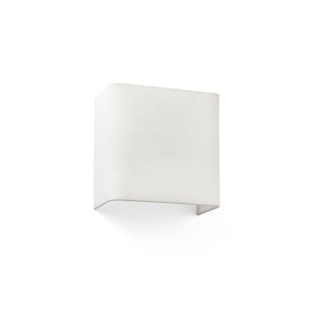 Netlighting Cotton Beige Square Wall Light 200x 205x 108 E27 - image 1